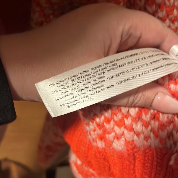 Zara NWT red hounds tooth cardigan - Picture 6 of 6